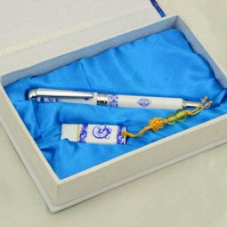 華杰陶瓷工藝品公司 全國供應青花瓷U盤套裝與日用陶瓷制品